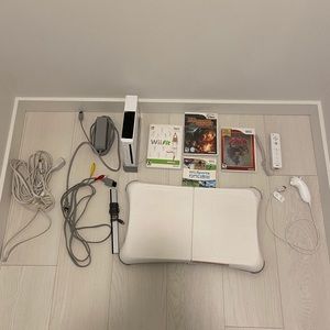Wii Bundle with Wii fit and games
